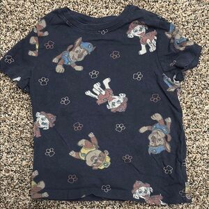 Kids Navy paw patrol T-Shirt